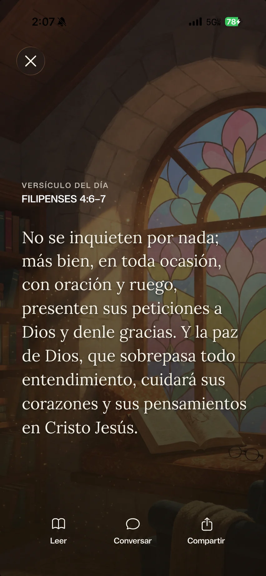 Verse of the day: Philippians 4:6–7 with Read, Discuss, and Share