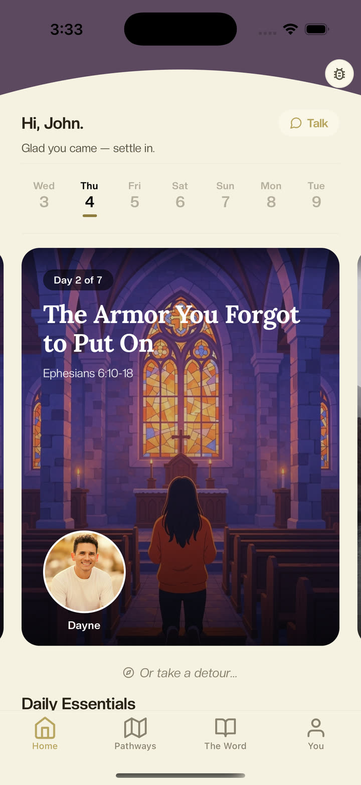 The Armor You Forgot to Put On
