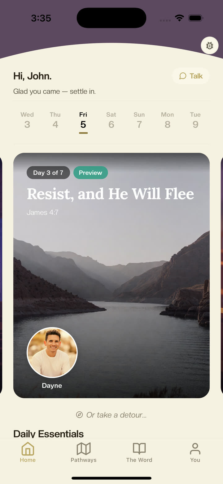 Resist, and He Will Flee